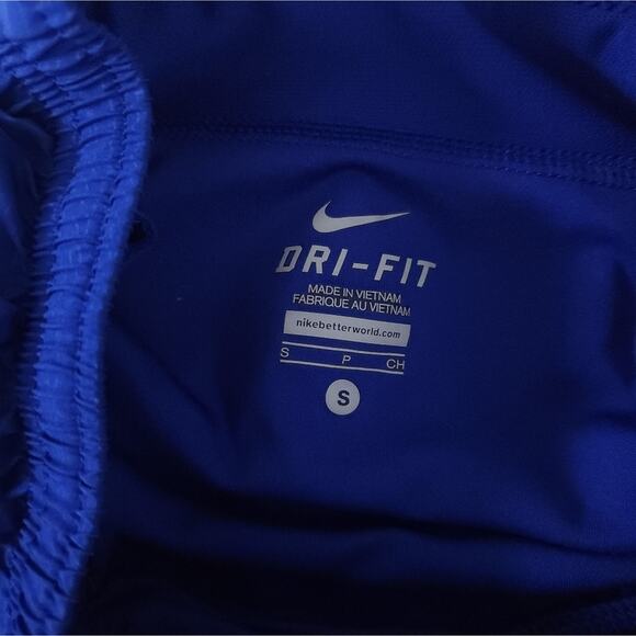 Nike Dri-Fit Tempo Running Shorts Small Women Blue Athletic Athleisure Shorts - Picture 4 of 7